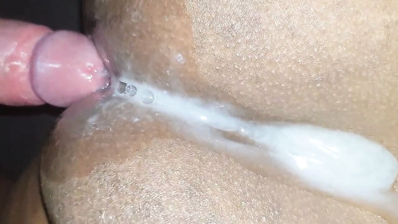 3 unknown men give a gay creampie to a black boy